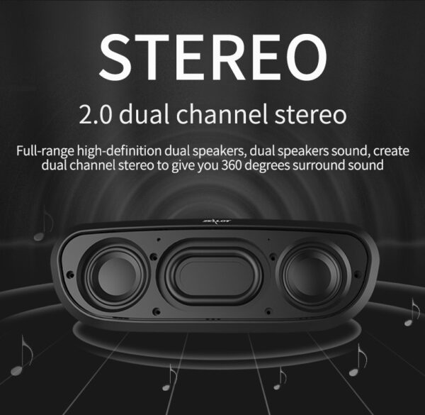 Zealot S9 Portable Bluetooth Speaker Column Wireless Subwoofer