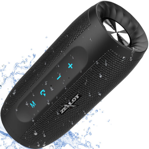 black zealot s16 bluetooth speaker