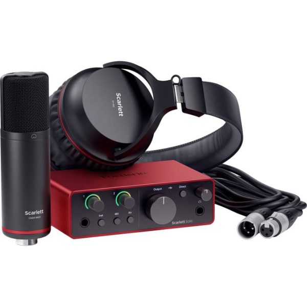 Focusrite Scarlett Solo studio (4th Gen)