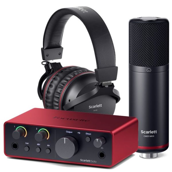 Focusrite Scarlett Solo studio (4th Gen)