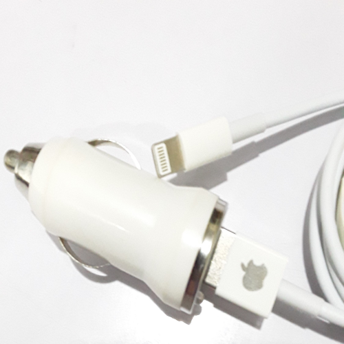 iphone lightning with symbol + car charger